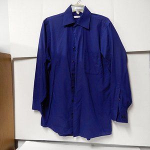 Geoffrey Beane Blue Dress Shirt 15.5/ 32-33